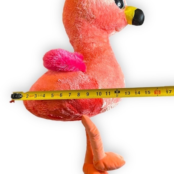 Ty Beanie Baby Gilda Flamingo Plush Stuffed Animal 26”x15” - Picture 14 of 15